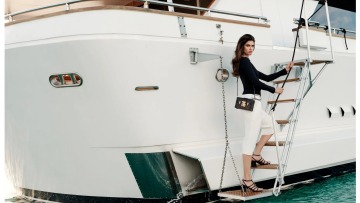 Η Ανθή Φακιδάρη σαλπάρει με στυλ στο νέο Μarie Claire Mαρτίου
