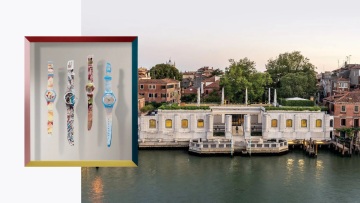 Tαξιδέψαμε στη Βενετία για την αποκάλυψη της νέας συλλογής Swatch x Guggenheim