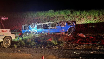 Έξι νεκροί και 46 τραυματίες σε τροχαίο δυστύχημα με λεωφορείο στην Βραζιλία