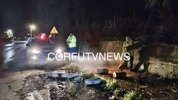 Θυελλώδεις άνεμοι 11 μποφόρ σαρώνουν την Κέρκυρα: Σημειώθηκαν ριπές 110 χλμ/ώρα, έπεσαν δέντρα