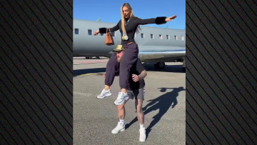 Γιούτα Λίρνταμ: Με ιδιωτικό τζετ επέστρεψε στην Ολλανδία, μαζί με τον σύντροφό της Τζέικ Πολ, βίντεο 