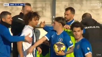 Αδιόρθωτος ο Ουάρντα: Τα έβαλε με δύο παίκτες της Νίκου Βόλου και μετά τσακώθηκε με την εξέδρα ο επιθετικός του Ηρακλή, βίντεο 