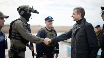 Στον Έβρο ο Μητσοτάκης, ανακοίνωσε έργα υποδομής 30 εκατομμυρίων ευρώ στο ποτάμι 