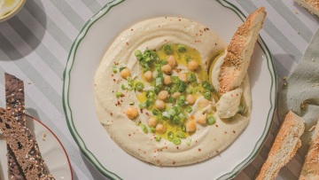 Ταραμοσαλάτα με ρεβίθια ατμού, χωρίς γλουτένη