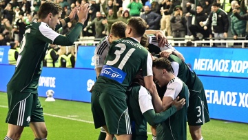 Παναθηναϊκός - Αρης 3-1: Με «ευρωπαϊκό» αέρα και στη Λεωφόρο έκανε άλμα για τετράδα, δείτε τα γκολ
