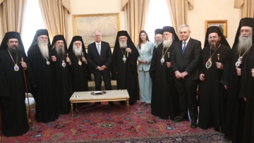 Τασούλας: Εύχομαι αγαθή συμπόρευση Εκκλησίας και Πολιτείας με βάση τους διακριτούς ρόλους για το καλό της κοινωνίας 