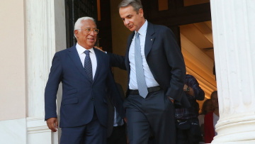  Τηλεφωνική επικοινωνία Κυριάκου Μητσοτάκη με Αντόνιο Κόστα για την Κύπρο