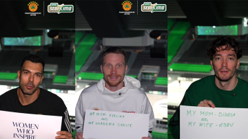 «Οι γυναίκες που μας εμπνέουν»: Κώστας Σλούκας, Τσέντι Όσμαν και Μάριους Γκριγκόνις μιλούν για τις γυναίκες της ζωής τους