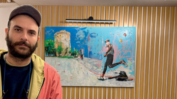 Αχιλλέας Μεσάικος: Ζωγραφική από τυχαίες στιγμές