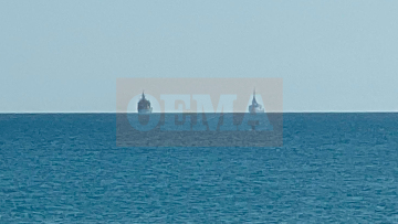 Οι ελληνικές φρεγάτες «Κίμων» και «Ψαρά» έφτασαν στο λιμάνι της Λεμεσού στην Κύπρο, δείτε βίντεο
