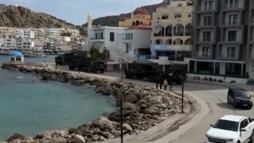 Βίντεο: Έφτασαν στην Κάρπαθο οι πύραυλοι Patriot