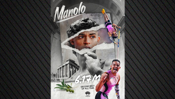 Καραλής: Το επικό εικαστικό της World Athletics για το μεγάλο ρεκόρ του Μανόλο
