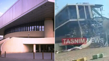 Δείτε πώς ήταν και πώς έγινε μετά από αεροπορική επίθεση το στάδιο Azadi στο Ιράν 