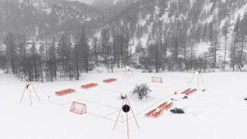 Το νέο φορητό γήπεδο ποδοσφαίρου της Nike που μπορεί να στηθεί παντού
