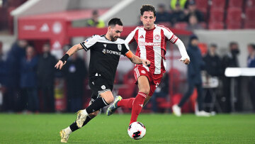 Ολυμπιακός - ΠΑΟΚ: Ντέρμπι κορυφής στο Καραϊσκάκη, σέντρα στις 21:00 