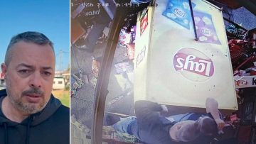  «Το περίπτερο δεν θα το ξανανοίξω»: Ντοκουμέντο από την επίθεση των Ρομά στη Γαστούνη, σίδερο καρφώθηκε σε σταντ που κρύβονταν πατέρας και γιος