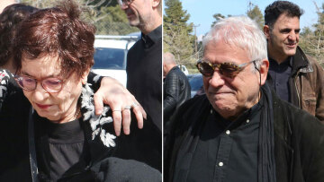 Το τελευταίο αντίο στον Χρήστο Βαλαβανίδη στο  Αποτεφρωτήριο Ριτσώνας, δείτε φωτογραφίες