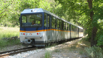 Σταματά προσωρινά ο Οδοντωτός λόγω πτώσεων βράχων