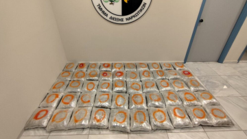 Σύλληψη 26χρονου στην Καστοριά με 56 κιλά κάνναβης σε ταξιδιωτικούς σάκους 