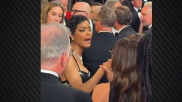 Σε ένταση η Τέγιανα Τέιλορ στα Όσκαρ 2026: Εκνευρίστηκε με άντρα που υποστήριξε ότι πήγε να τη σπρώξει