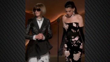 Η χιουμοριστική στιγμή που η Άννα Γουίντουρ υποδύθηκε τον χαρακτήρα της από την ταινία «Ο Διάβολος φοράει Prada» στα Όσκαρ