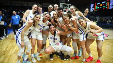 Εθνική μπάσκετ γυναικών: Η Ελλάδα «ισοπέδωσε» με 99-77 τη Δανία και εξασφάλισε θέση στη β' προκριματική φάση του Eurobasket 