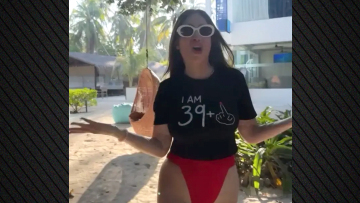 Ιωάννα Παλιοσπύρου: Γιόρτασε τα 40α γενέθλιά της στις Μαλδίβες - Το βίντεο με τον «λογαριασμό»