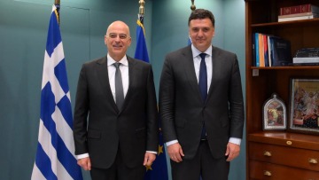 Συνάντηση Δένδια - Κικίλια για τη σχεδίαση και ναυπήγηση του Εθνικού Πλοίου