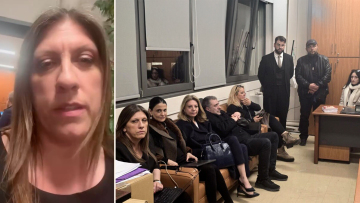 Το βίντεο της Κωνσταντοπούλου στις 00:25 από το δικαστικό μέγαρο της Λάρισας και η φωτογραφία με Καρυστιανού και Ρούτσι