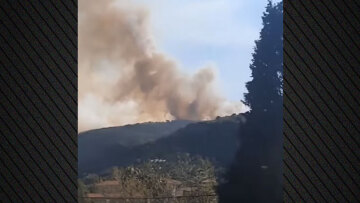 Φωτιά τώρα σε δάσος στα Μαυράτα Κεφαλονιάς, σηκώθηκε ένα αεροσκάφος