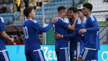 Εθνική Ελπίδων: Με χατ τρικ του Κούτσια η Ελλάδα 5-0 τη Μάλτα και βλέπει πρόκριση στο Euro 2027, δείτε τα γκολ 