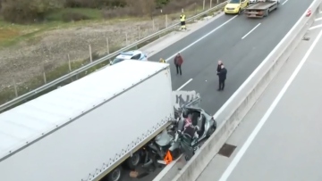 Σε σοκ ο συνάδελφος του 54χρονου εργαζομένου στην Εγνατία: Παρασύρθηκε ενώ τοποθετούσε κώνους για να αποκλειστεί το σημείο του δυστυχήματος