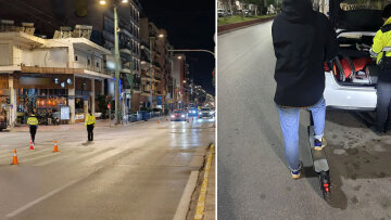 Πρόστιμα και σε οδηγούς πατινιών έκοψε η Τροχαία, 12 συλλήψεις οδηγών αυτοκινήτων 
