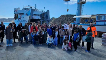 Επιστρέφουν στην Αθήνα οι μαθητές που είχαν εγκλωβιστεί στη Γαύδο