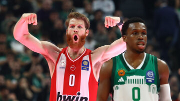 Παναθηναϊκός - Ολυμπιακός 94-101: Κυρίαρχοι οι Πειραιώτες στο επεισοδιακό ντέρμπι του ΟΑΚΑ, βίντεο