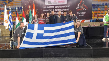 Διπλή Διάκριση στο Παγκόσμιο Πρωτάθλημα Ρομποτικής στην Αίγυπτο