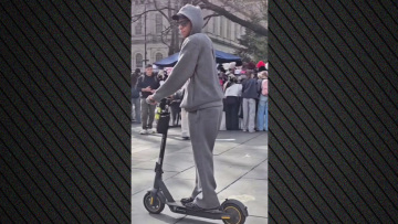 Κιλιάν Εμπαπέ: Βόλτες στη Νέα Υόρκη με ηλεκτρικό πατίνι για τον Γάλλο σταρ, δείτε βίντεο 