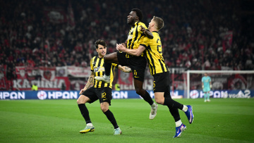 Βήμα τίτλου με διπλό στο Καραϊσκάκη για την ΑΕΚ, 1-0 τον Ολυμπιακό, δείτε το γκολ 