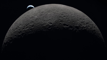 Νέες εντυπωσιακές φωτογραφίες από τη Σελήνη: Η απομακρυσμένη Γη και το πλήρωμα του Orion με προστατευτικά γυαλιά 