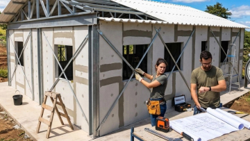 Ζευγάρι παράτησε την πόλη και έχτισε μόνο του σπίτι σε 90 μέρες: Τα κρίσιμα βήματα που δεν συγχωρούν λάθη