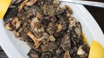 Συκωταριά λαδορίγανη της ταβέρνας Ιωσήφ στα Μαγούλιανα