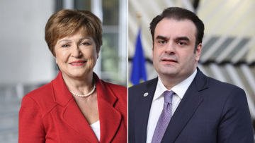 Γκεοργκίεβα (ΔΝΤ): Η Ελλάδα στις καλύτερες οικονομίες της Ευρωζώνης, η εκλογή Πιερρακάκη στο Eurogroup επιβεβαιώνει την αξιοπιστία της
