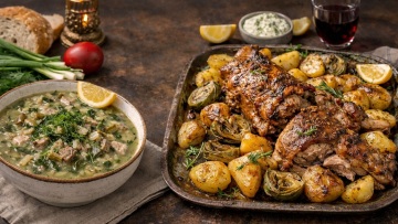 Ένα ολοκληρωμένο μενού για το Μ. Σάββατο και την Κυριακή του Πάσχα