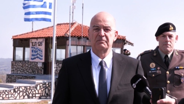 Δένδιας από το φυλάκιο 126 στο Σουφλί: «Η κοινωνία  να στρέψει το βλέμμα σε αυτούς που φυλάττουν τα σύνορα της πατρίδας»