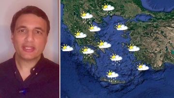 Επιμένει η σκόνη αλλά πέφτει η θερμοκρασία, η αναλυτική πρόγνωση Τσατραφύλλια στο protothema
