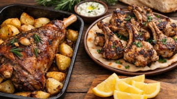 Ανοιξιάτικα με αρνάκι, κρεμμυδάκια και αγκινάρες: Ένα πλήρες μενού για όλο το Σαββατοκύριακο