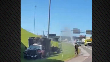 Αναστάτωση σε αυτοκινητόδρομο στο Τενεσί: Ανετράπη φορτηγό με 1 εκατ. μέλισσες, δείτε βίντεο