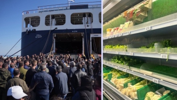 Ελλείψεις σε τρόφιμα, κλειστά τυροκομεία και κινητοποιήσεις στο λιμάνι, σε πίεση η Λέσβος λόγω αφθώδους πυρετού