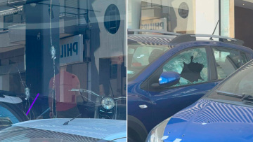 Πυροβολισμοί και μολότοφ σε αντιπροσωπεία αυτοκινήτων στη Θεσσαλονίκη