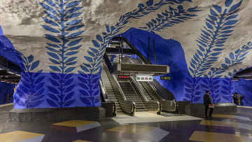 7 εντυπωσιακοί σταθμοί μετρό στον κόσμο
